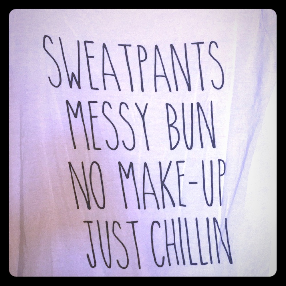 Lightweight Cute White tee shirt /t-shirt!